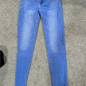 american eagle size 4 super super stretch skinny jean